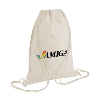 amiga, Backpack bag GYMBAG natural (28x40cm)
