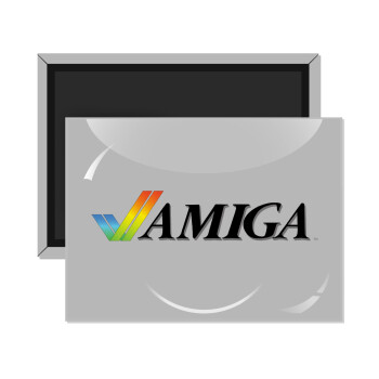 amiga, Ορθογώνιο μαγνητάκι ψυγείου διάστασης 9x6cm