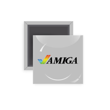 amiga, Μαγνητάκι ψυγείου τετράγωνο διάστασης 5x5cm