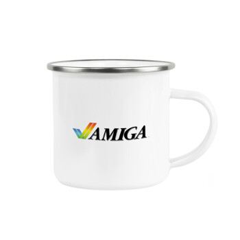 amiga, Κούπα Μεταλλική εμαγιέ λευκη 360ml