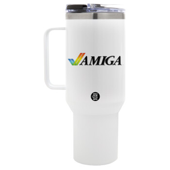 amiga, Mega Tumbler με καπάκι, διπλού τοιχώματος (θερμό) 1,2L