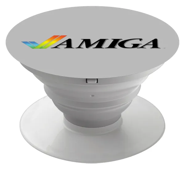 amiga — Phone Holders Stand  White Hand-held Mobile Phone Holder