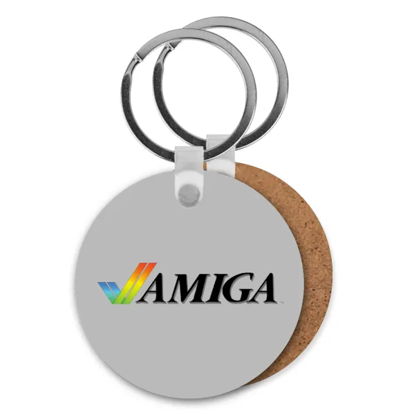 amiga — Ξύλινο στρογγυλό