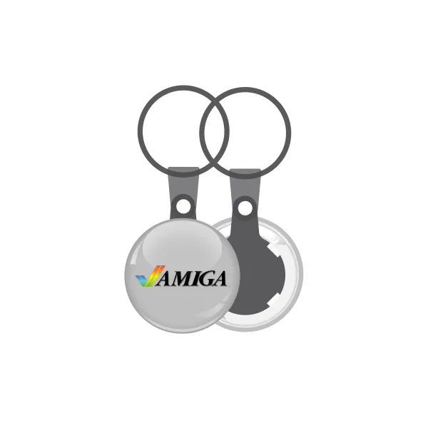 amiga — Mini keychain, 2.5cm