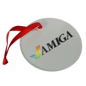 amiga, Στολίδι Χριστουγεννιάτικο στολίδι γυάλινο 9cm