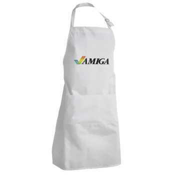 amiga, Adult Chef Apron (with sliders and 2 pockets)