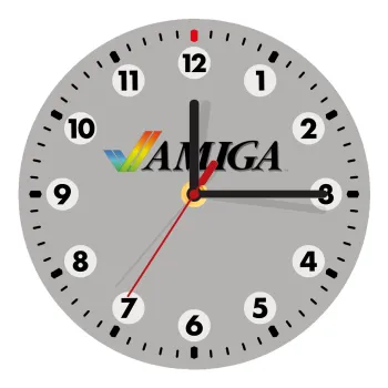 amiga, Ρολόι τοίχου ξύλινο (20cm)