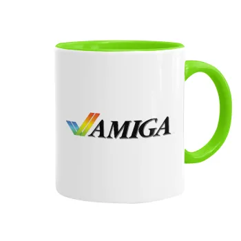 amiga, Κούπα χρωματιστή βεραμάν, κεραμική, 330ml