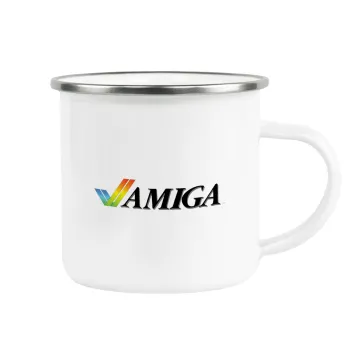 amiga, Κούπα Μεταλλική εμαγιέ λευκη 360ml