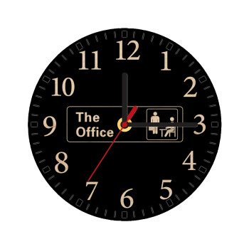 The office, Ρολόι τοίχου ξύλινο plywood (20cm)