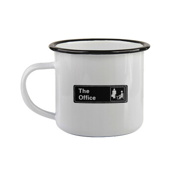 The office, Κούπα εμαγιέ με μαύρο χείλος 360ml