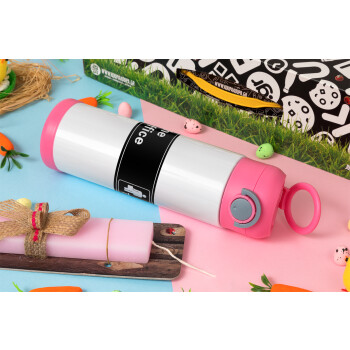 The office, Πασχαλινή Λαμπάδα με Παιδικό παγούρι θερμό, ανοξείδωτο, με καλαμάκι ασφαλείας, ΡΟΖ (500ml)