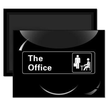 The office, Ορθογώνιο μαγνητάκι ψυγείου διάστασης 9x6cm