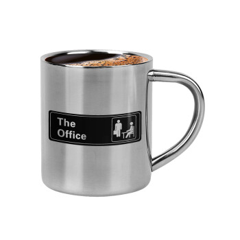 The office, Double-wall metal cup for espresso (220ml)