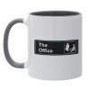 Mug colored grey, ceramic, 330ml