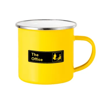 The office, Κούπα Μεταλλική εμαγιέ Κίτρινη 360ml
