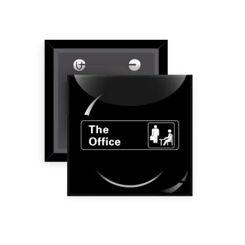 The office, Κονκάρδα παραμάνα τετράγωνη 5x5cm