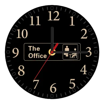 The office, Ρολόι τοίχου ξύλινο plywood (20cm)