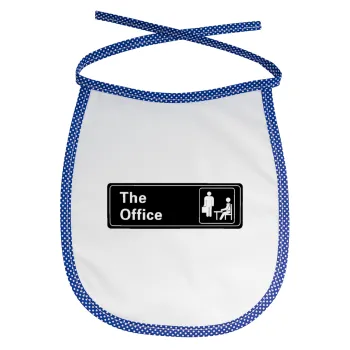 The office, Σαλιάρα μωρού αλέκιαστη με κορδόνι Μπλε