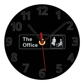The office, Ρολόι τοίχου γυάλινο (20cm)