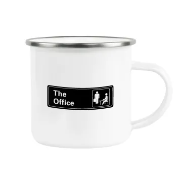 The office, Κούπα Μεταλλική εμαγιέ λευκη 360ml