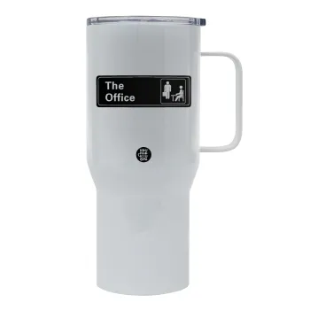The office, Mega Stainless steel Tumbler with lid, double wall 750L