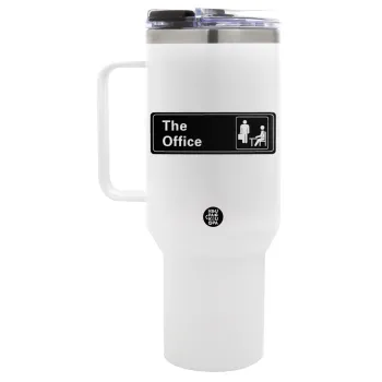 The office, Mega Tumbler με καπάκι, διπλού τοιχώματος (θερμό) 1,2L
