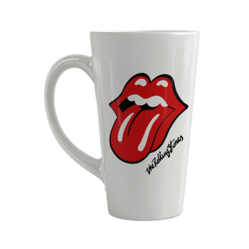 The rolling stones, Κούπα κωνική Latte Μεγάλη, κεραμική, 450ml