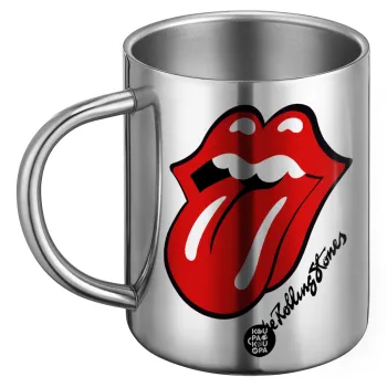 The rolling stones, BIG Mug Stainless steel double wall (450ml)