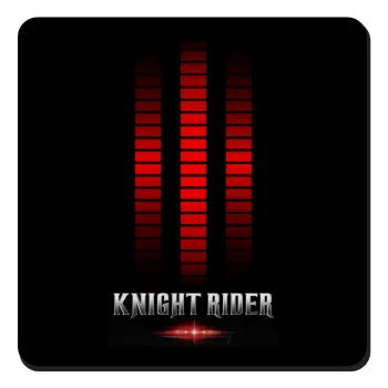 the knight rider, Τετράγωνο μαγνητάκι ξύλινο 9x9cm