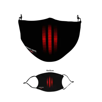 Ο Ιππότης της ασφάλτου, Μάσκα υφασμάτινη παιδική πολλαπλών στρώσεων με υποδοχή φίλτρου