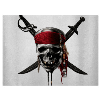 Pirates of the Caribbean, Επιφάνεια κοπής γυάλινη (38x28cm)