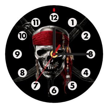 Pirates of the Caribbean, Wooden wall clock (20cm)