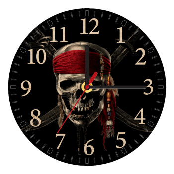 Pirates of the Caribbean, Ρολόι τοίχου ξύλινο plywood (20cm)