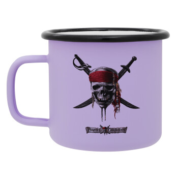 Pirates of the Caribbean, Κούπα Μεταλλική εμαγιέ ΜΑΤ Light Pastel Purple 360ml