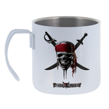 Pirates of the Caribbean, Mug Stainless steel double wall 400ml