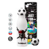 Soccer Metal mug thermos, double wall, 550ml