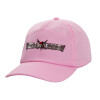 Adult Baseball Cap, 100% Cotton, PINK (COTTON, ADULT, UNISEX, ONE SIZE)