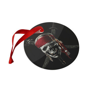 Pirates of the Caribbean, Χριστουγεννιάτικο στολίδι γυάλινο 9cm