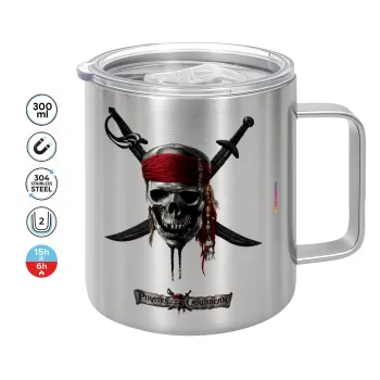 Pirates of the Caribbean, Mug Stainless steel double wall 300ml