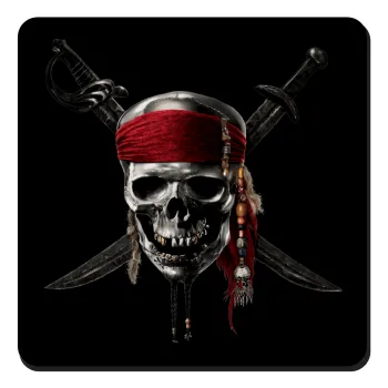 Pirates of the Caribbean, Τετράγωνο μαγνητάκι ξύλινο 9x9cm