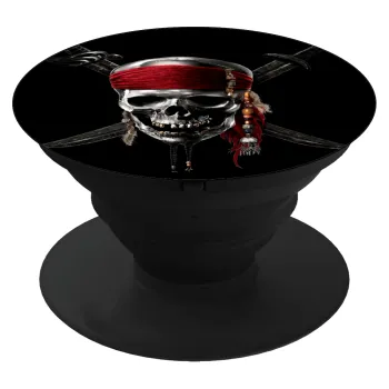 Pirates of the Caribbean, Phone Holders Stand  Black Hand-held Mobile Phone Holder