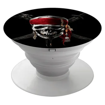 Pirates of the Caribbean, Phone Holders Stand  White Hand-held Mobile Phone Holder