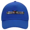 Ultimate Adult Hat BLUE, (100% COTTON DRILL, ADULT, UNISEX, ONE SIZE)