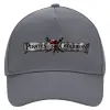 Ultimate Adult Hat Grey, (100% COTTON DRILL, ADULT, UNISEX, ONE SIZE)