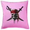 Sofa cushion Pink 50x50cm includes filling