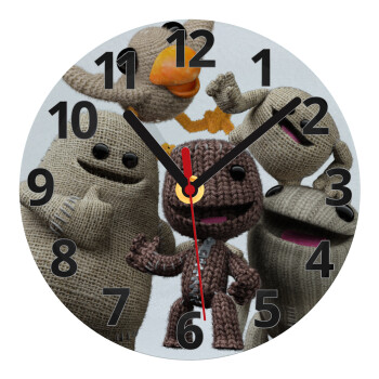 Little big planet, Ρολόι τοίχου γυάλινο (20cm)