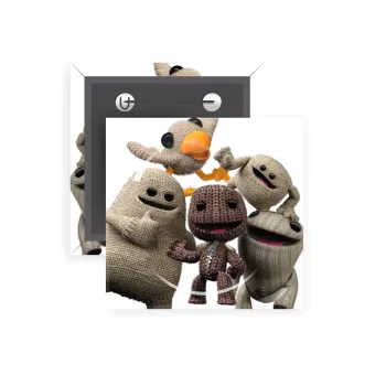 Little big planet, Κονκάρδα παραμάνα τετράγωνη 5x5cm