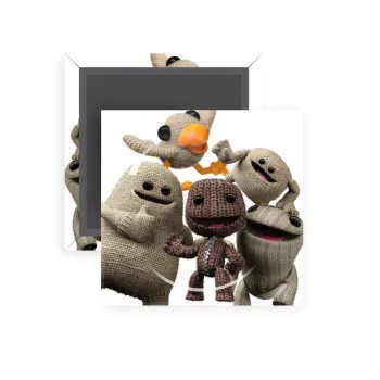 Little big planet, Μαγνητάκι ψυγείου τετράγωνο διάστασης 5x5cm
