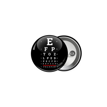 EYE test chart, Κονκάρδα παραμάνα 5cm